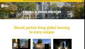 
							         Portals in Higher Education — Shared_Studios								  
							    
