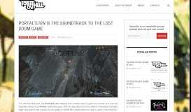 
							         Portal's ION Is the Soundtrack to the Lost DOOM Game – The Toilet Ov ...								  
							    