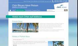 
							         Portals Nous, Mallorca - Club Blaues Meer								  
							    