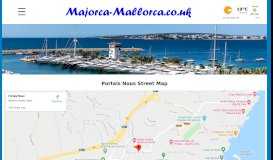 
							         Portals Nous Street Map and Travel Guide - Majorca								  
							    