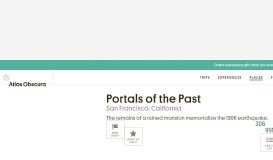 
							         Portals of the Past – San Francisco, California - Atlas Obscura								  
							    
