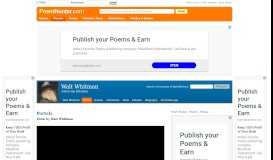 
							         Portals Poem by Walt Whitman - Poem Hunter								  
							    