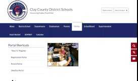 
							         Portals / Portals - Clay County School District								  
							    