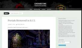 
							         Portals Removed in 8.1.5. | Gnomecore								  
							    