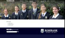 
							         Portals | Rosebank College								  
							    