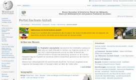 
							         Portal:Sachsen-Anhalt – Wikipedia								  
							    
