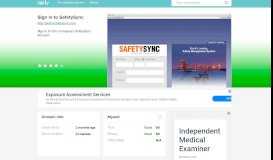
							         portal.safetysync.com - Sign in to SafetySync - Portal Safety ...								  
							    