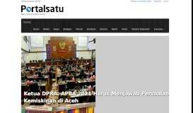
							         portalsatu.com | Kabar Aceh Untuk Dunia								  
							    