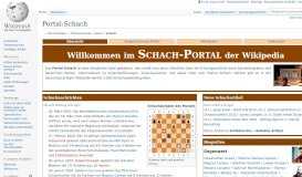 
							         Portal:Schach – Wikipedia								  
							    