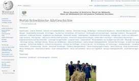 
							         Portal:Schwäbische Alb/Geschichte – Wikipedia								  
							    