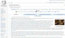 
							         Portal:Science - Wikipedia								  
							    