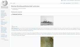 
							         Portal:Scotland/Selected articles - Wikipedia								  
							    
