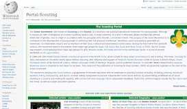 
							         Portal:Scouting - Wikipedia								  
							    