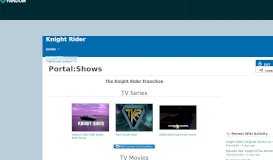 
							         Portal:Shows | Knight Rider | FANDOM powered by Wikia								  
							    