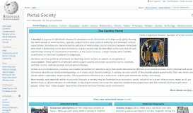 
							         Portal:Society - Wikipedia								  
							    