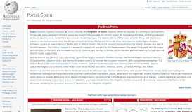 
							         Portal:Spain - Wikipedia								  
							    