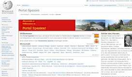 
							         Portal:Spanien – Wikipedia								  
							    