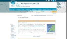 
							         Portal:SPICOSA - Kust Wiki - Vlaams Instituut voor de Zee								  
							    