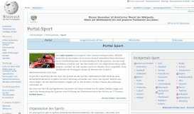 
							         Portal:Sport – Wikipedia								  
							    