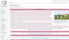 
							         Portal:Sports - Wikipedia								  
							    