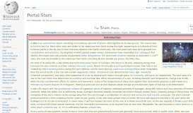 
							         Portal:Stars - Wikipedia								  
							    