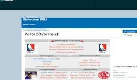 
							         Portal:Österreich | Eishockey Wiki | FANDOM powered by Wikia								  
							    