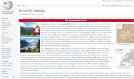 
							         Portal:Switzerland - Wikipedia								  
							    