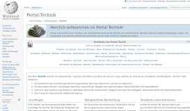 
							         Portal:Technik – Wikipedia								  
							    