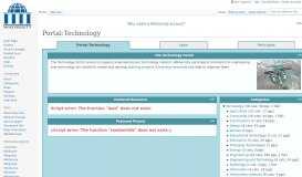 
							         Portal:Technology - Wikiversity								  
							    