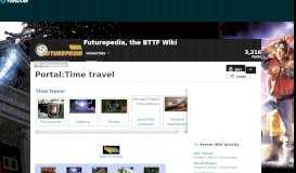 
							         Portal:Time travel | Futurepedia | FANDOM powered by Wikia								  
							    