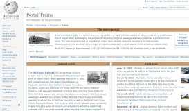 
							         Portal:Trains - Wikipedia								  
							    