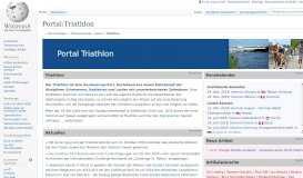 
							         Portal:Triathlon – Wikipedia								  
							    