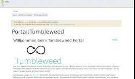 
							         Portal:Tumbleweed – openSUSE Wiki								  
							    