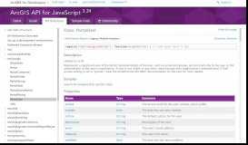 
							         PortalUser | API Reference | ArcGIS API for JavaScript 3.28								  
							    