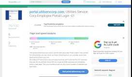 
							         portal.utilservcorp.com — Utilities Service Corp Employee Portal Login ...								  
							    