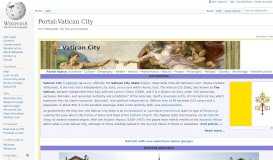 
							         Portal:Vatican City - Wikipedia								  
							    