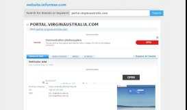 
							         portal.virginaustralia.com at Website Informer. Visit Portal Virginaustralia.								  
							    