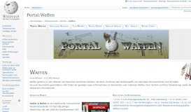 
							         Portal:Waffen – Wikipedia								  
							    