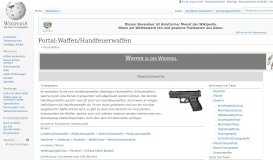 
							         Portal:Waffen/Handfeuerwaffen – Wikipedia								  
							    