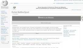
							         Portal:Waffen/Sport – Wikipedia								  
							    