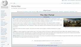 
							         Portal:War - Wikipedia								  
							    