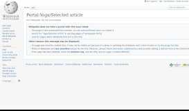 
							         Portal:Yoga/Selected article - Wikipedia								  
							    