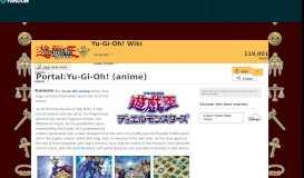 
							         Portal:Yu-Gi-Oh! (anime) - Yugioh Wikia - Fandom								  
							    