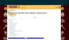 
							         Portal:Yu-Gi-Oh! GX anime characters - Yugioh Wikia - Fandom								  
							    