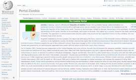 
							         Portal:Zambia - Wikipedia								  
							    