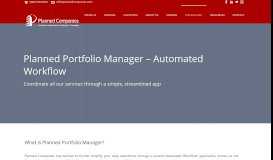 
							         Portfolio Manager | Planned Companies								  
							    