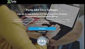 
							         Portia ABA Clinic Software – Portia International								  
							    