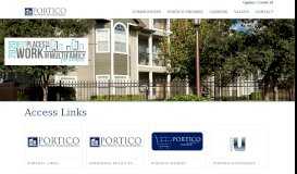 
							         Portico Management Services | AccessLinks								  
							    