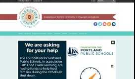 
							         Portland Public Schools - Multilingual: Home								  
							    