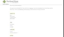 
							         Portland State College of Education | GSE iPad Portal								  
							    